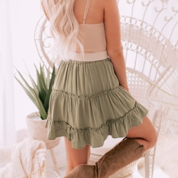 Tiered Circle Skirt - Picture 1 of 6